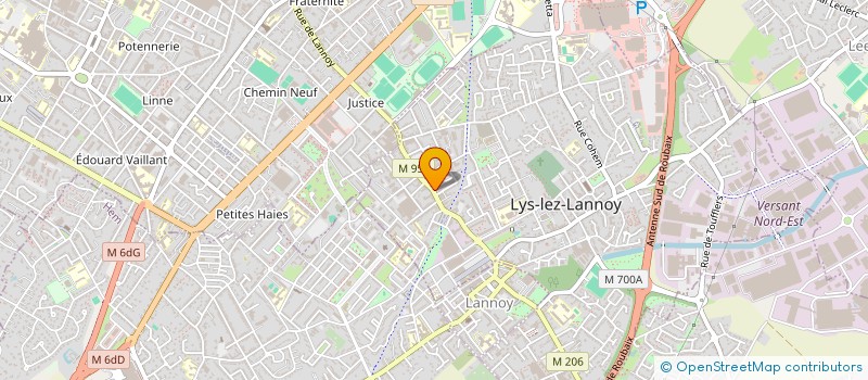 localisation de l'entreprise SEBVINLYS  LYS-LEZ-LANNOY