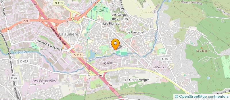 localisation de l'entreprise SEBVIR à VITROLLES