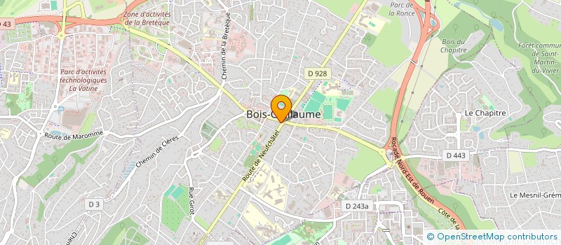 localisation de l'entreprise SEBY à BOIS-GUILLAUME