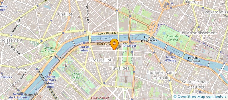 localisation de l'entreprise SEBYSA STRUCTURES à PARIS