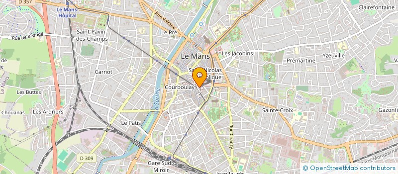 localisation de l'entreprise SEC à LE MANS