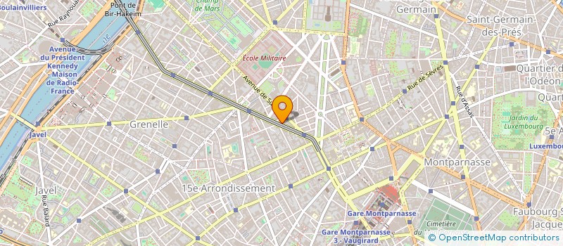 localisation de l'entreprise SEC à PARIS