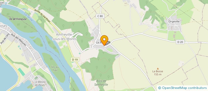 localisation de l'entreprise SEC  AMFREVILLE-SOUS-LES-MONTS