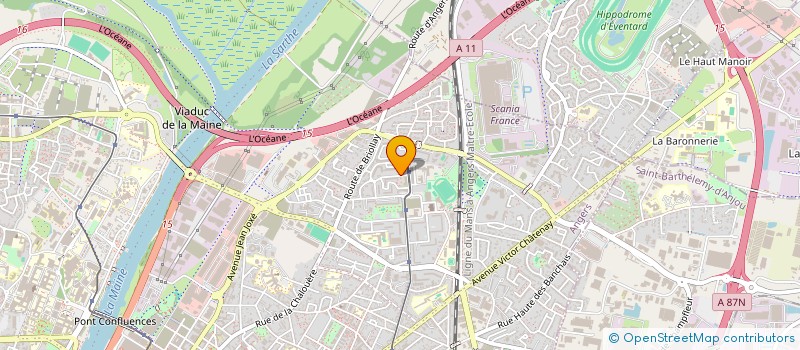 localisation de l'entreprise SEC CONFEDERATION SYND FAMILLES à ANGERS