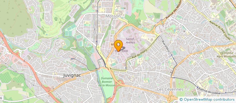 localisation de l'entreprise SEC'ELEC à MONTPELLIER
