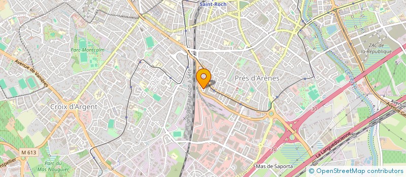 localisation de l'entreprise SEC ETANCH COUVERTURE à MONTPELLIER
