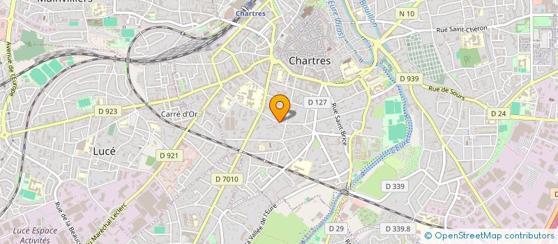localisation de l'entreprise SEC FRANCE ASCENSEURS à CHARTRES