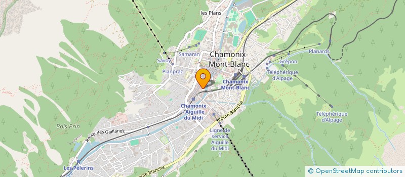 localisation de l'entreprise SEC IMMO  SALLANCHES