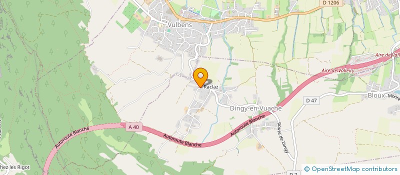 localisation de l'entreprise SEC IMMO 74  DINGY-EN-VUACHE