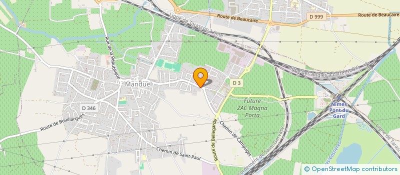 localisation de l'entreprise SEC IMMOBILIER  TARASCON