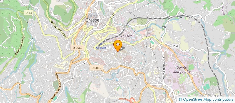 localisation de l'entreprise SEC INST ETUD OCCIT A-M SEC G-GIBELIN à GRASSE