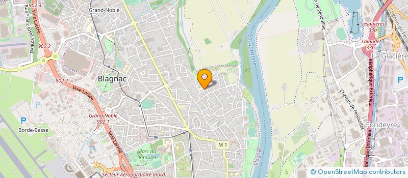 localisation de l'entreprise SEC IT CONSULTING  BLAGNAC