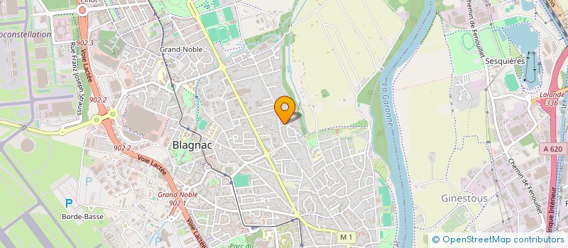 localisation de l'entreprise SEC IT HLD à BLAGNAC