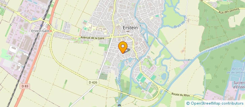 localisation de l'entreprise SEC SOCIETE ELOY COURTAGE  ERSTEIN