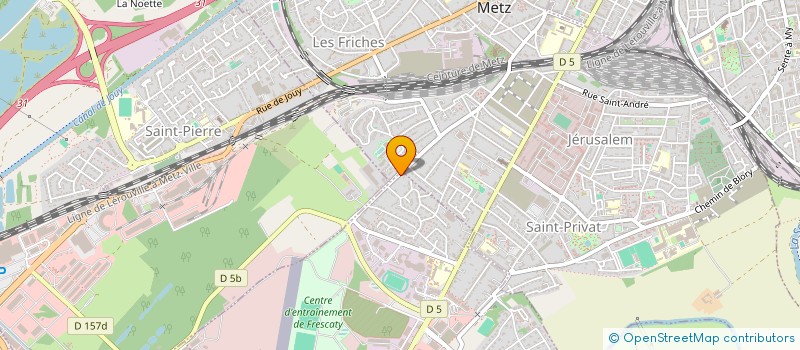 localisation de l'entreprise SECA à MARLY