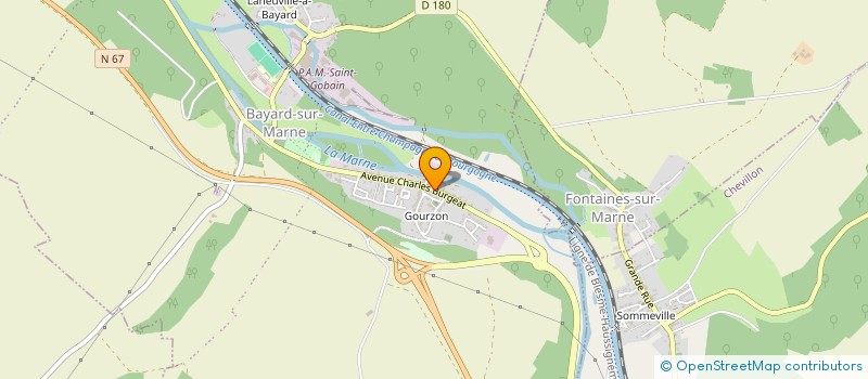 localisation de l'entreprise SECA BOIS à BAYARD-SUR-MARNE