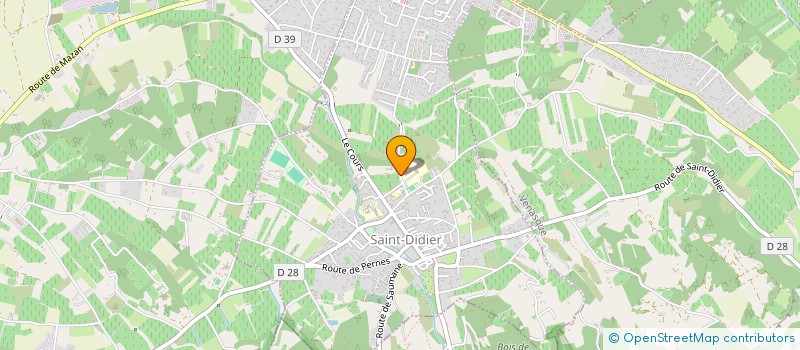 localisation de l'entreprise SECA TECH  SAINT-DIDIER