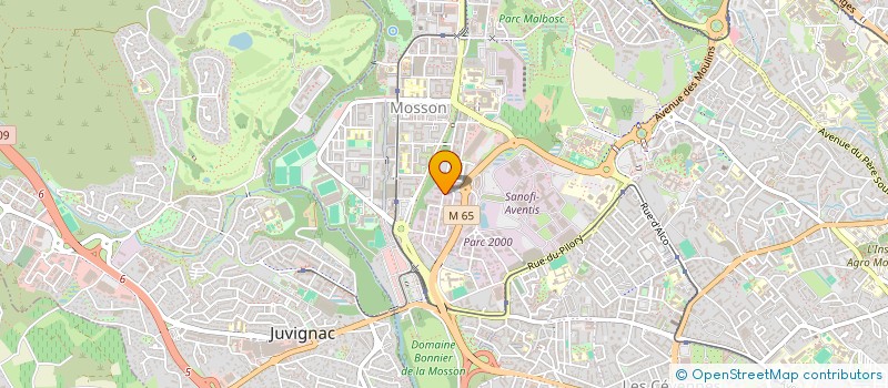 localisation de l'entreprise SECAB IMMO I à MONTPELLIER