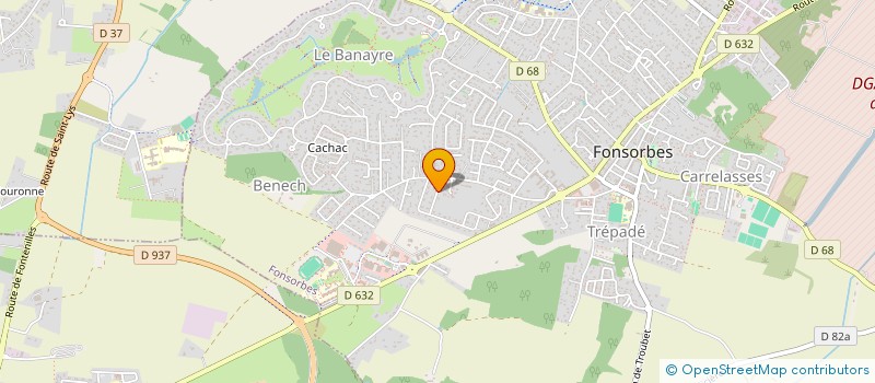 localisation de l'entreprise SECABE  ST THOMAS