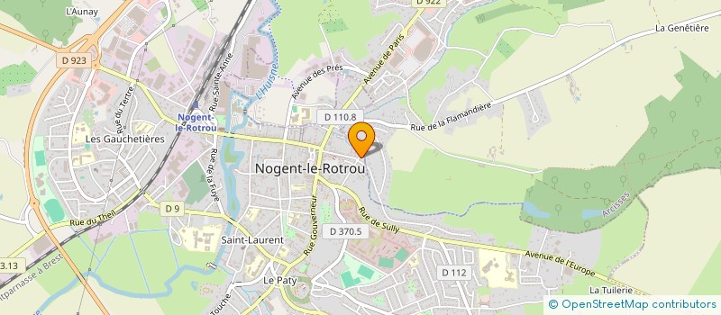 localisation de l'entreprise SECADEL à NOGENT-LE-ROTROU