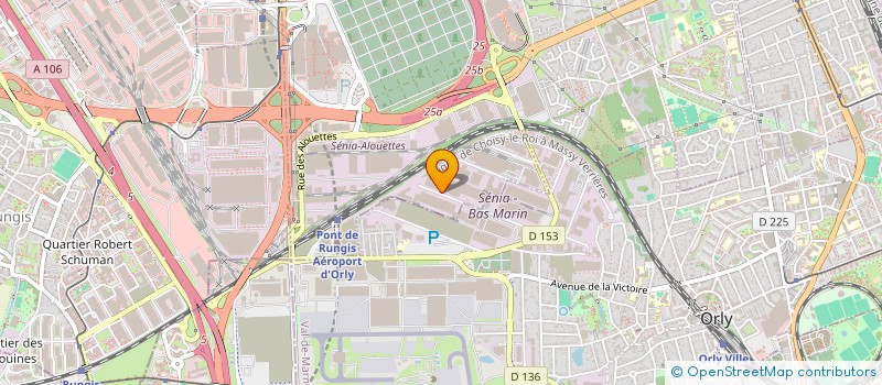localisation de l'entreprise SECADIS à THIAIS