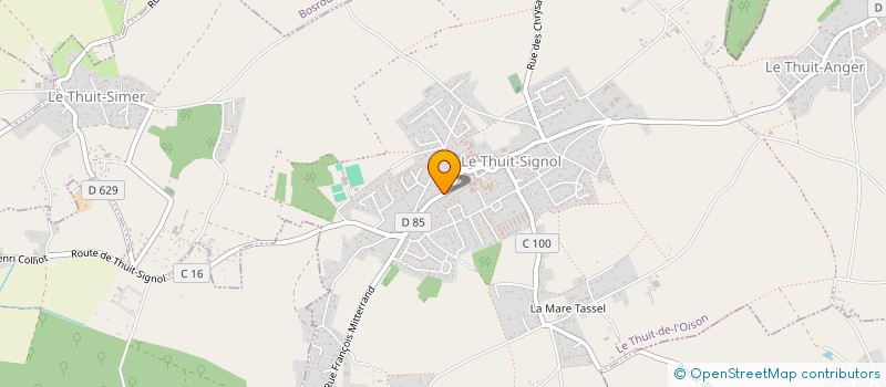 localisation de l'entreprise SECAE NORMANDIE  LE THUIT DE L'OISON