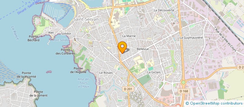 localisation de l'entreprise SECAJEMAT  SAINT-MALO