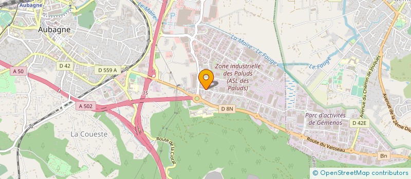 localisation de l'entreprise SECAL EXPERTS à AUBAGNE