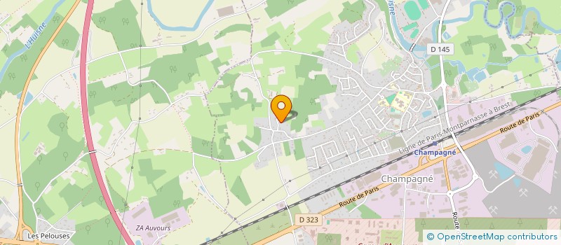 localisation de l'entreprise SECAM  CHAMPAGNE