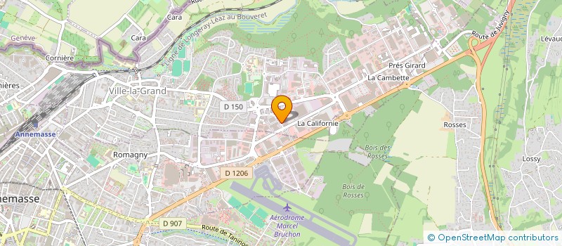 localisation de l'entreprise SECAMAT à VILLE-LA-GRAND