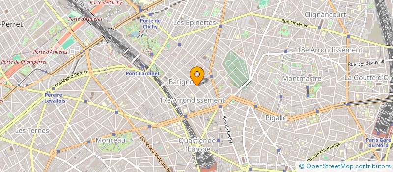 localisation de l'entreprise SECAME à PARIS