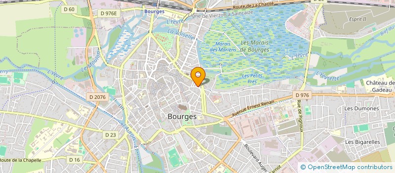 localisation de l'entreprise SECAMIAM  BOURGES