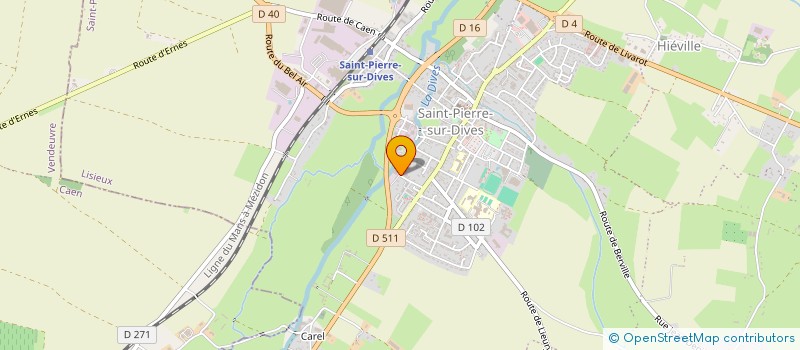 localisation de l'entreprise SECART à SAINT-PIERRE-EN-AUGE