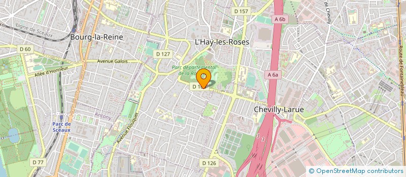 localisation de l'entreprise SECASH à L'HAY-LES-ROSES
