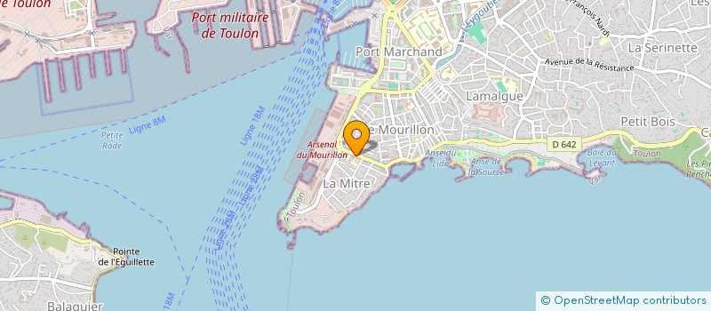 localisation de l'entreprise SECASTOL à TOULON