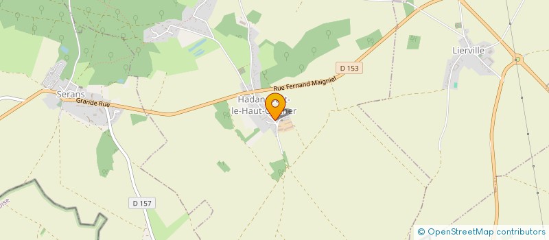 localisation de l'entreprise SECATIMMO  HADANCOURT-LE-HAUT-CLOCHER