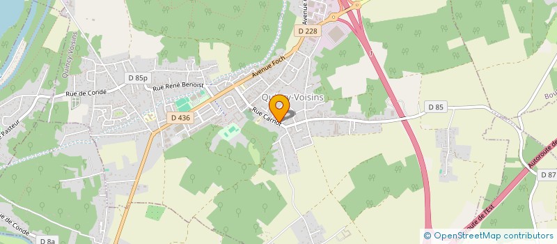 localisation de l'entreprise SECCO INGENIERIE  QUINCY-VOISINS