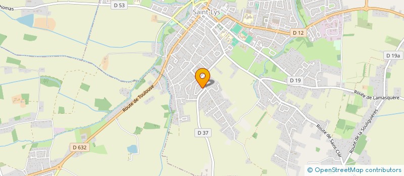 localisation de l'entreprise SECEM  SAINTE-FOY-DE-PEYROLIERES