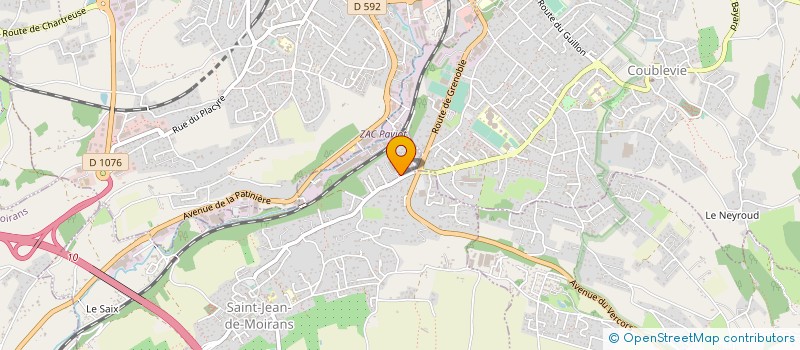 localisation de l'entreprise SECER RENOVATION FACADES  VOREPPE