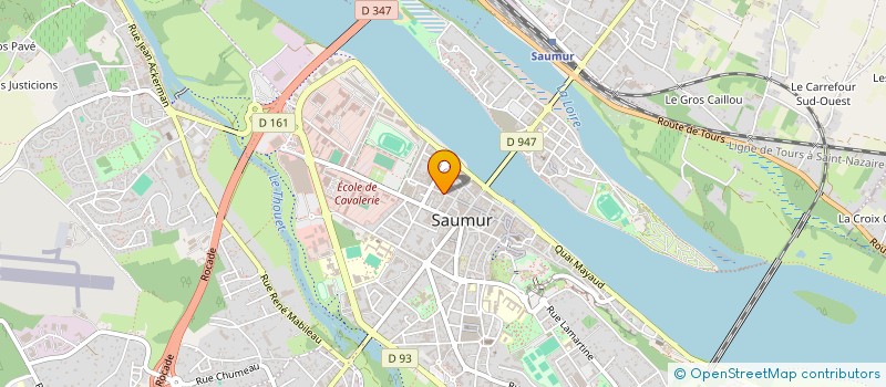 localisation de l'entreprise SECG  SAUMUR