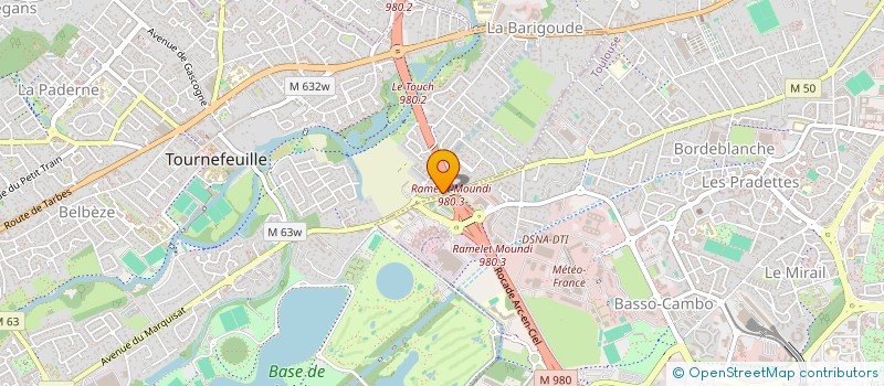 localisation de l'entreprise SECGUARD CONSULTING  TOURNEFEUILLE