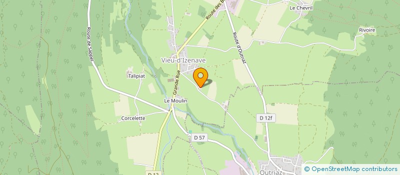 localisation de l'entreprise SECHAGE SOLAIRE  VIEU-D'IZENAVE