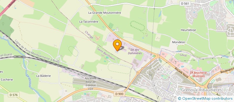 localisation de l'entreprise SECHE ALLIANCE  CHANGE