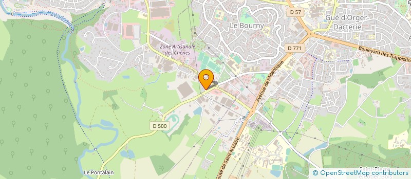 localisation de l'entreprise SECHE RECYCLING TRADING  SAINT-BERTHEVIN