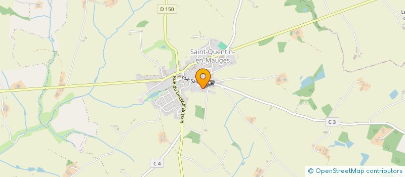 localisation de l'entreprise SECHER FRERES à MAUGES-SUR-LOIRE
