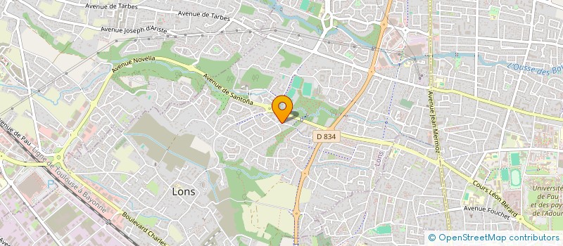 localisation de l'entreprise SECIB EUROPEENNE DE CUISINES ET DE BAINS à LONS
