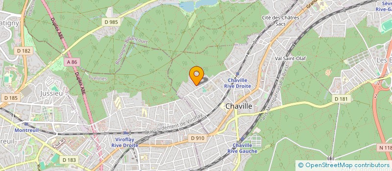 localisation de l'entreprise SECID à CHAVILLE