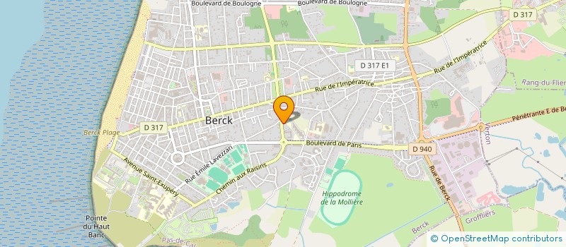 localisation de l'entreprise SECIM à BERCK