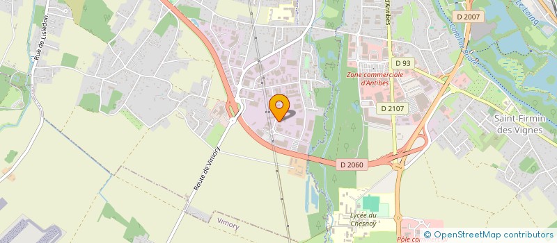 localisation de l'entreprise SECIX à VILLEMANDEUR