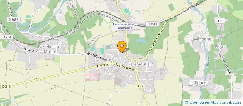 localisation de l'entreprise SECKA 77  FAREMOUTIERS